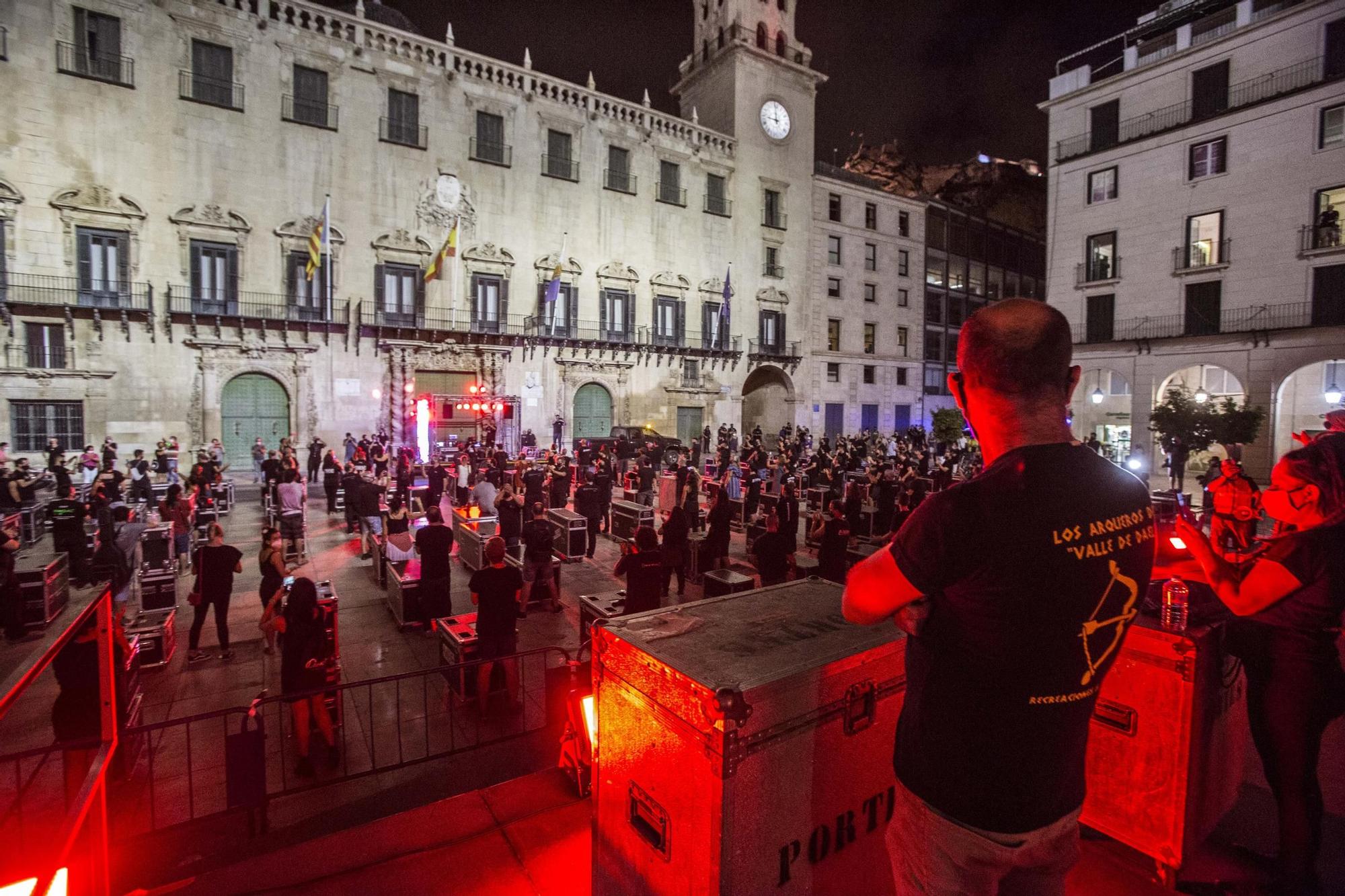 Manifestación de Alerta Roja