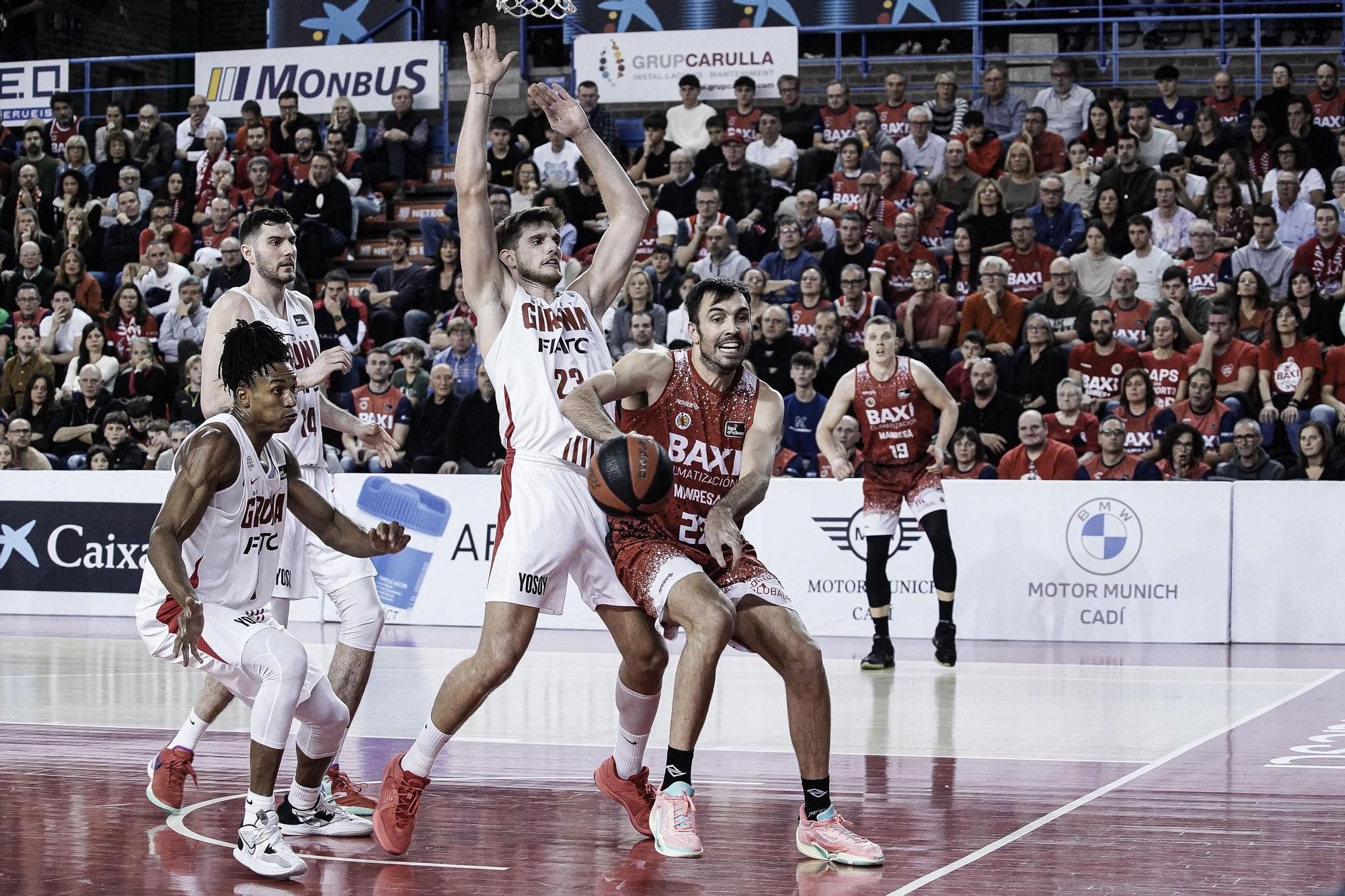 Totes les imatges del Baxi Manresa - Bàsquet Girona