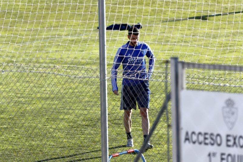 Primer entrenamiento de André Pereira