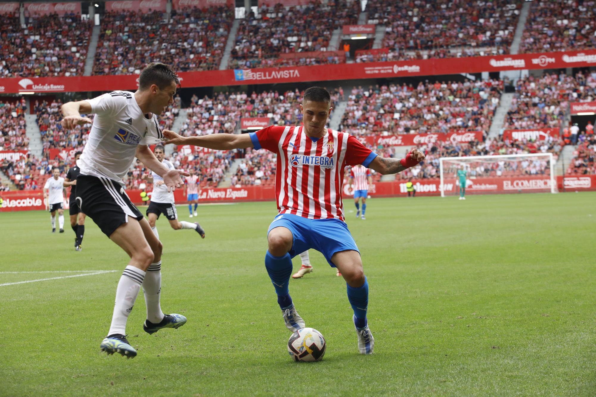 En imágenes: así fue el empate entre Burgos y Sporting en El Molinón