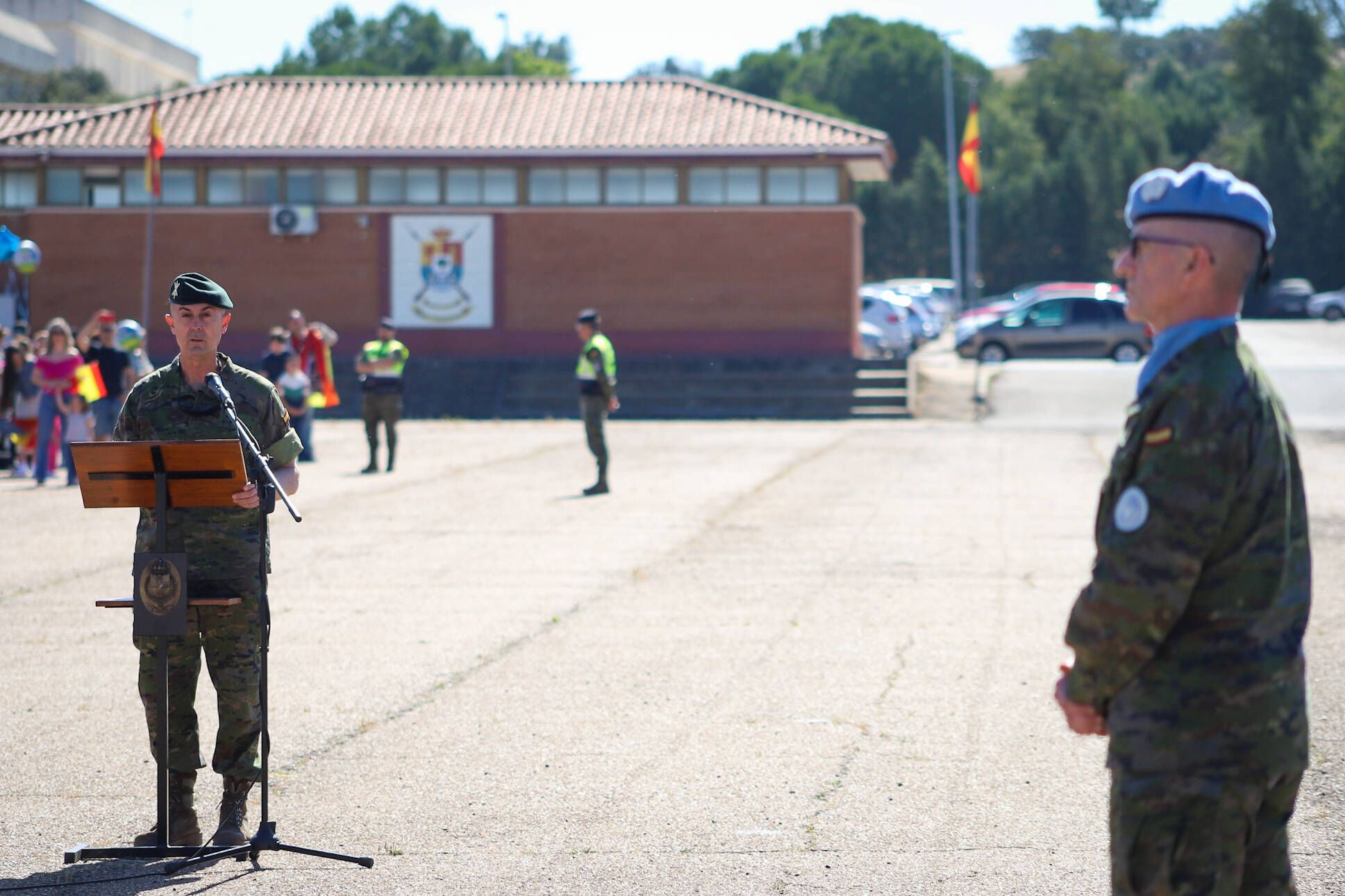 Vuelven a Badajoz los últimos militares que se encontraban en misión de paz en Líbano