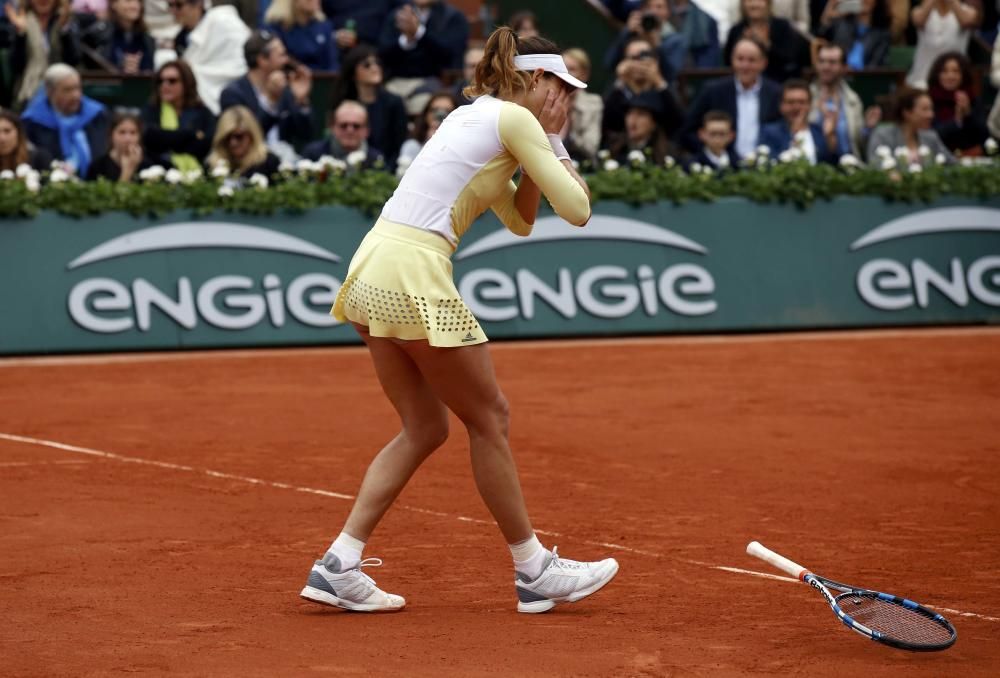 Garbiñe Muguruza conquista Roland Garros