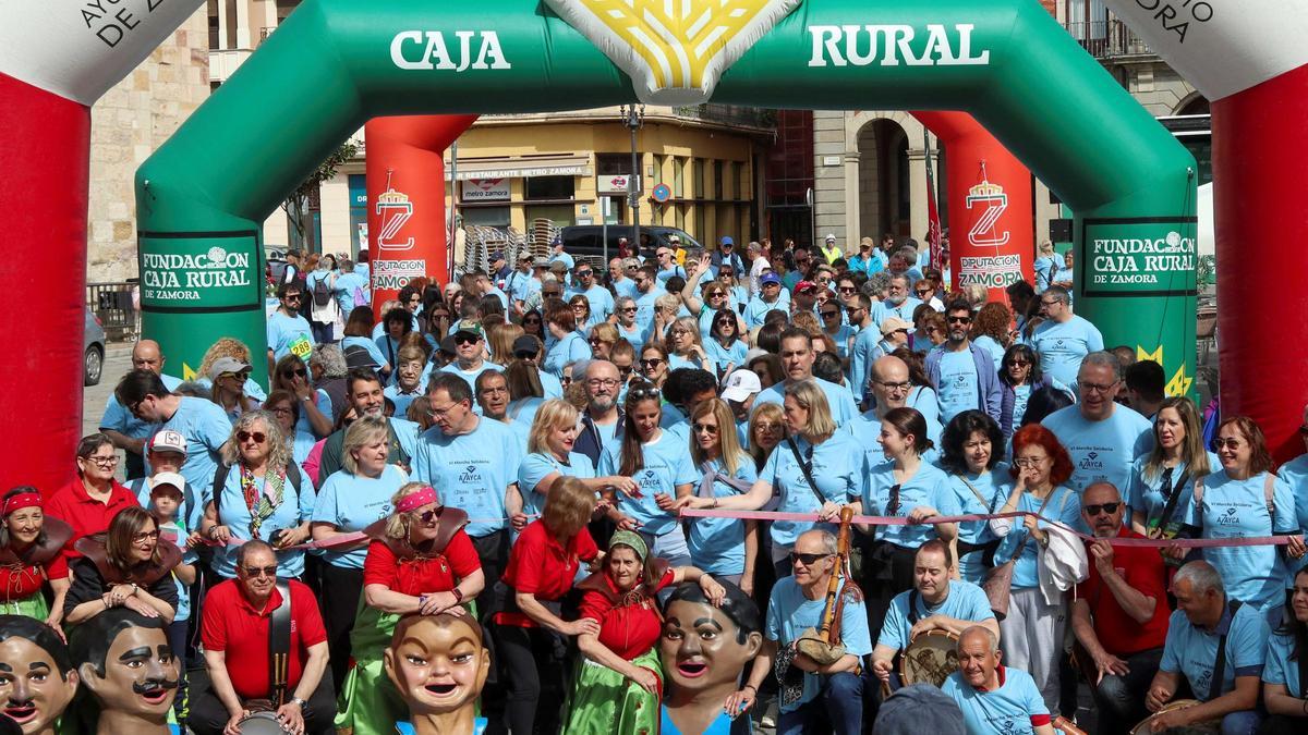 6ª Marcha Solidaria de la Asociación Zamorana de ayuda frente al cáncer