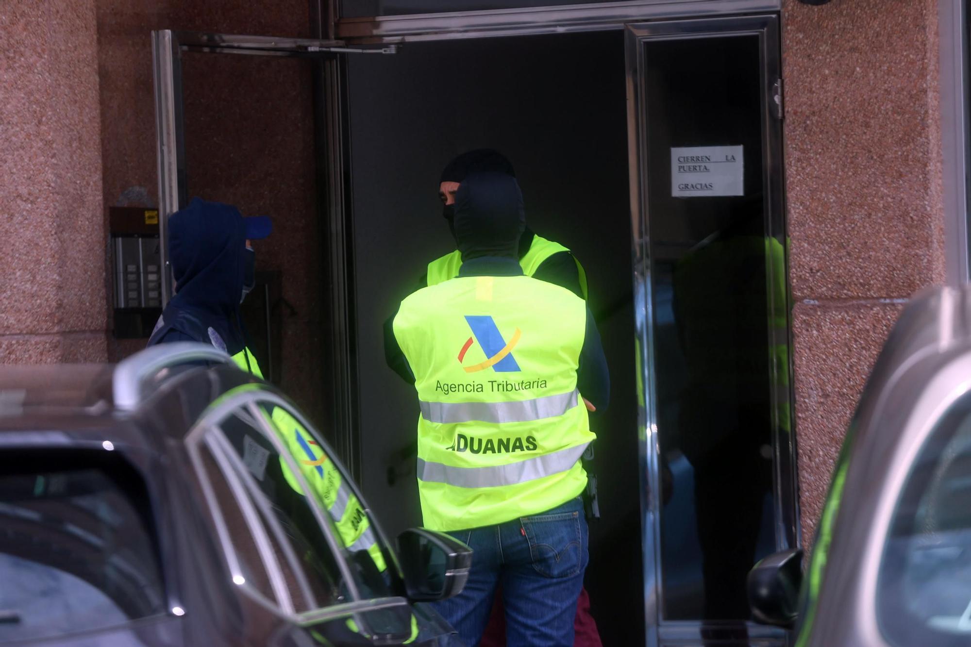 Operación antidroga en Vilagarcía