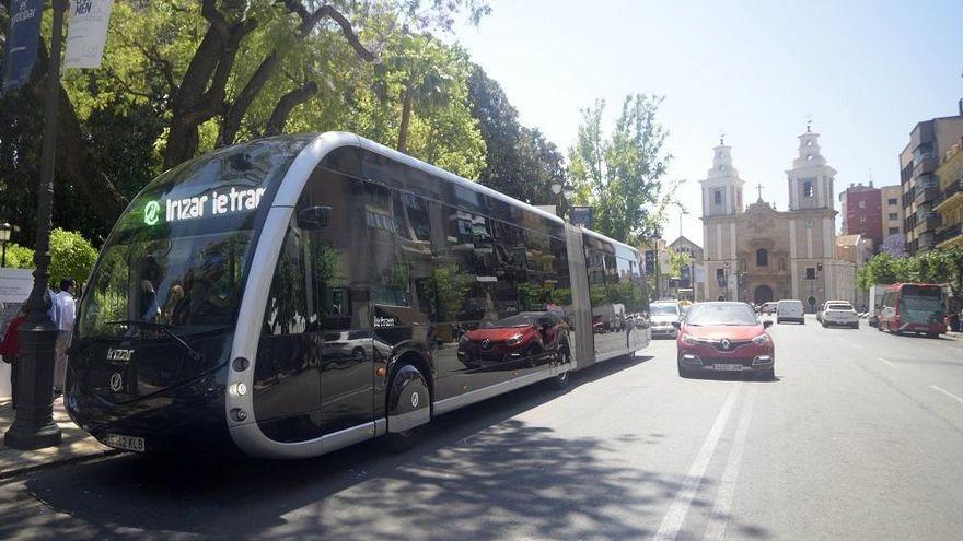 Tranvibus prueba piloto en Murcia