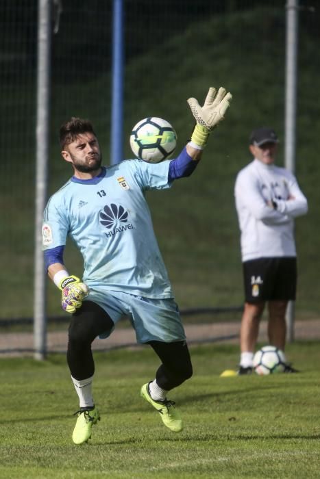 Entrenamiento del Real Oviedo