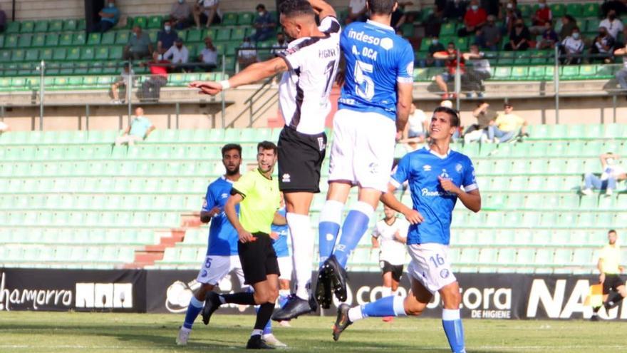 Imagen del Mérida-Xerez del pasado domingo.