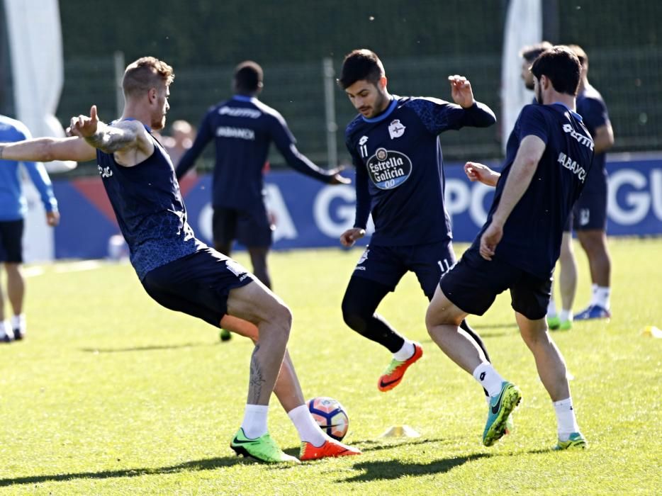 Entrenamiento del Deportivo 10 de marzo