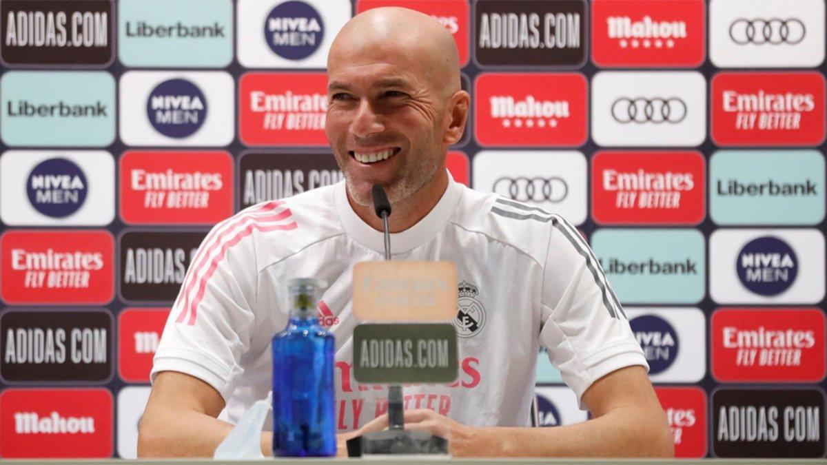 Zidane comparece este martes en la sala de prensa