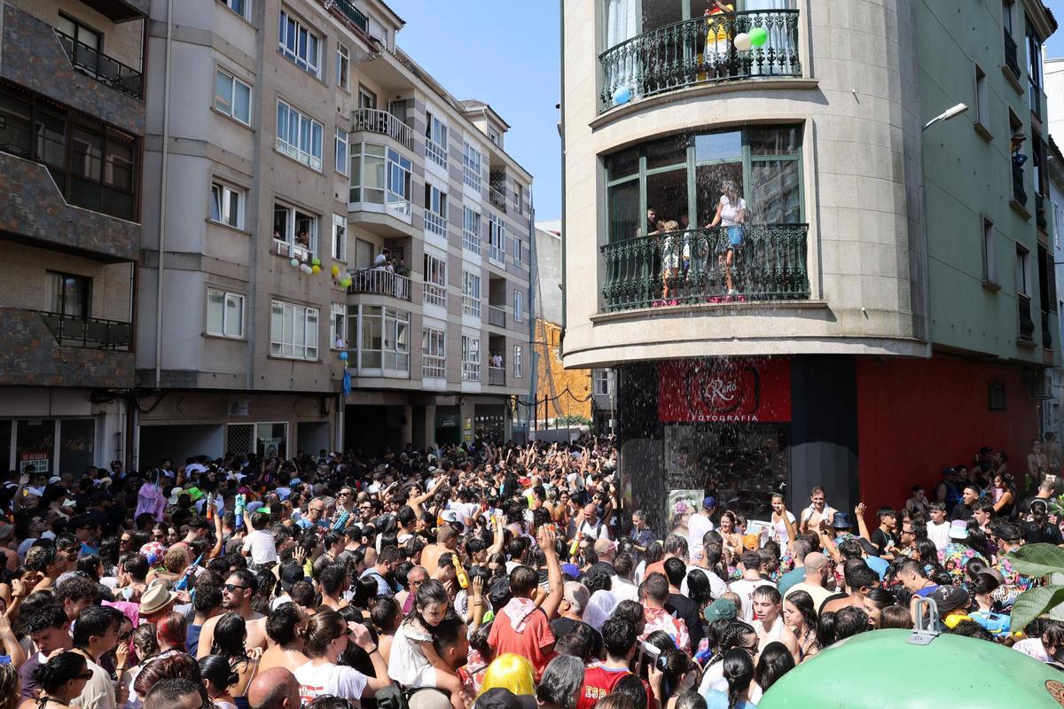 La Festa da Auga más multitudinaria que se recuerda