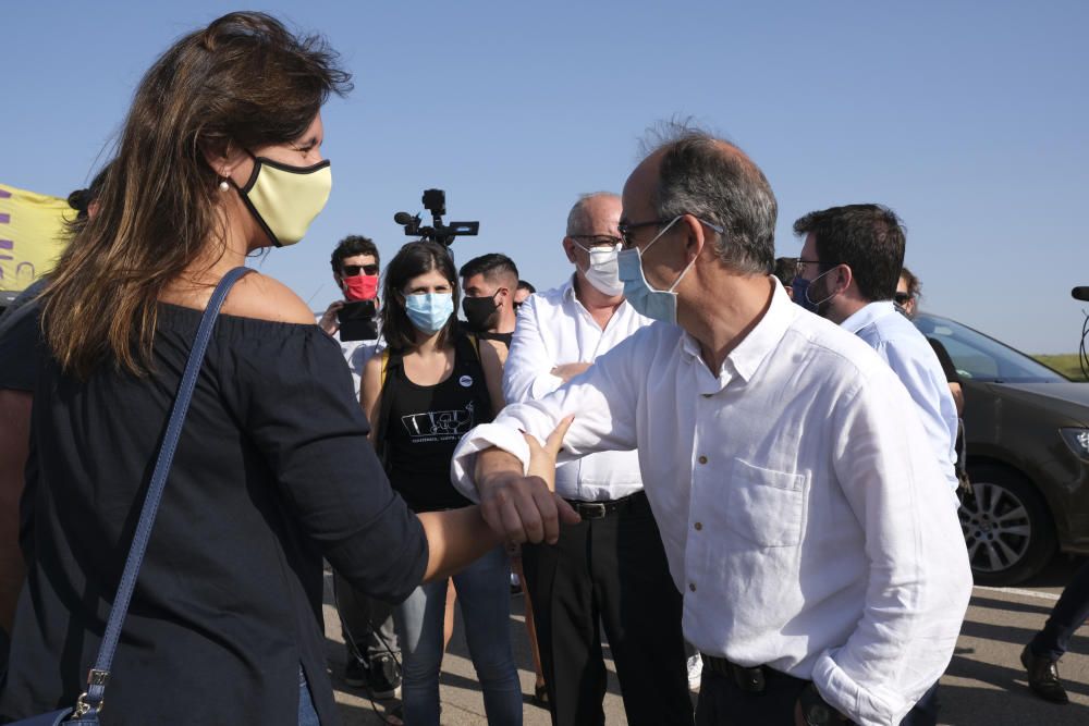 Els líders independentistes tornen a Lledoners