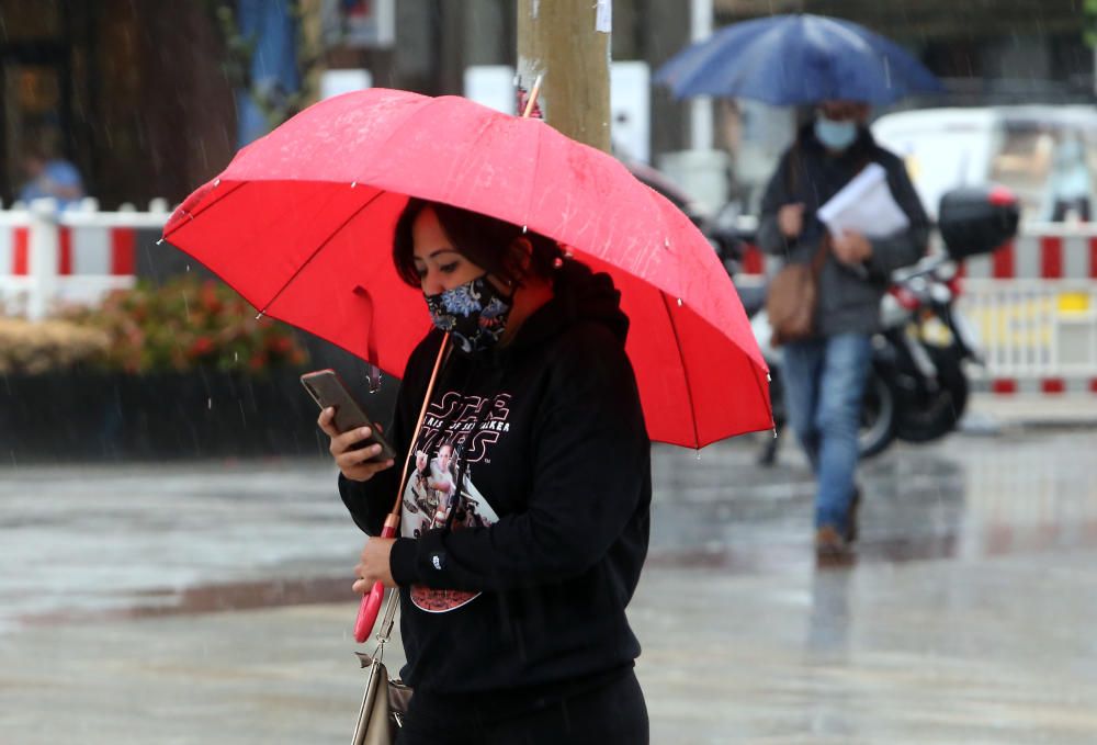 La lluvia volvió a toda Galicia después de un mes sin precipitacione