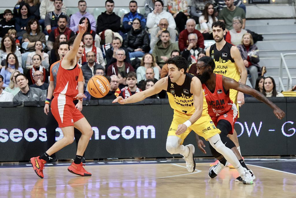 Tragedia en el Palacio: El UCAM Murcia pierde con un triple a falta de ocho décimas