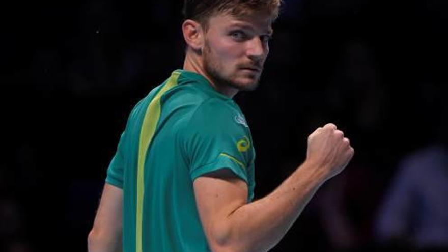 Goffin puede con Federer y se cita con Dimitrov