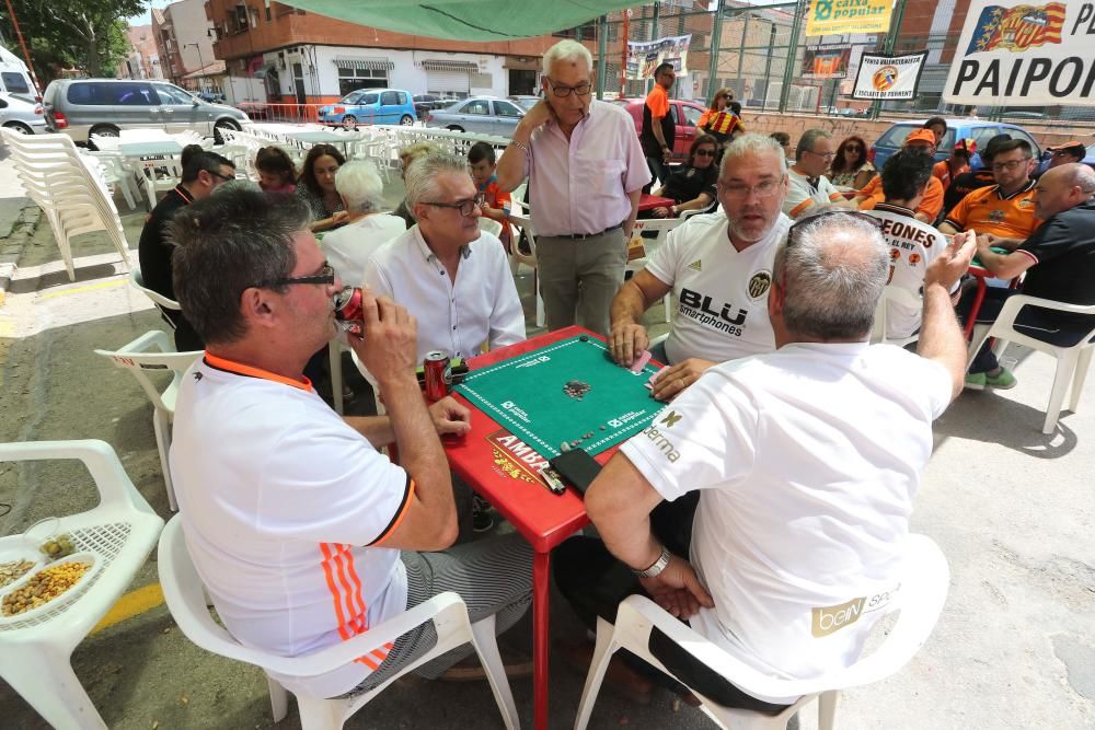 Gran fiesta de peñas del Valencia CF del sector 13