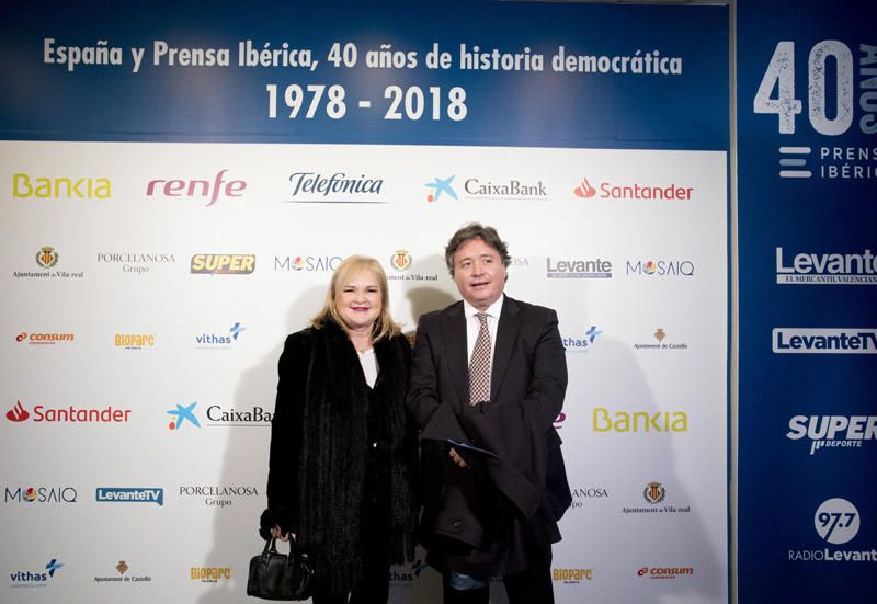 Photocall de la gala del 40 aniversario de Prensa Ibérica en Levante-EMV