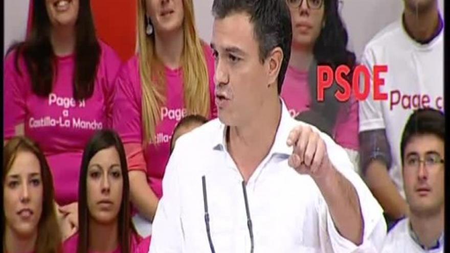 Pedro Sánchez: &quot;Rajoy es un fraude&quot;