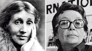 Las escritoras Virginia Woolf y Marguerite Duras.