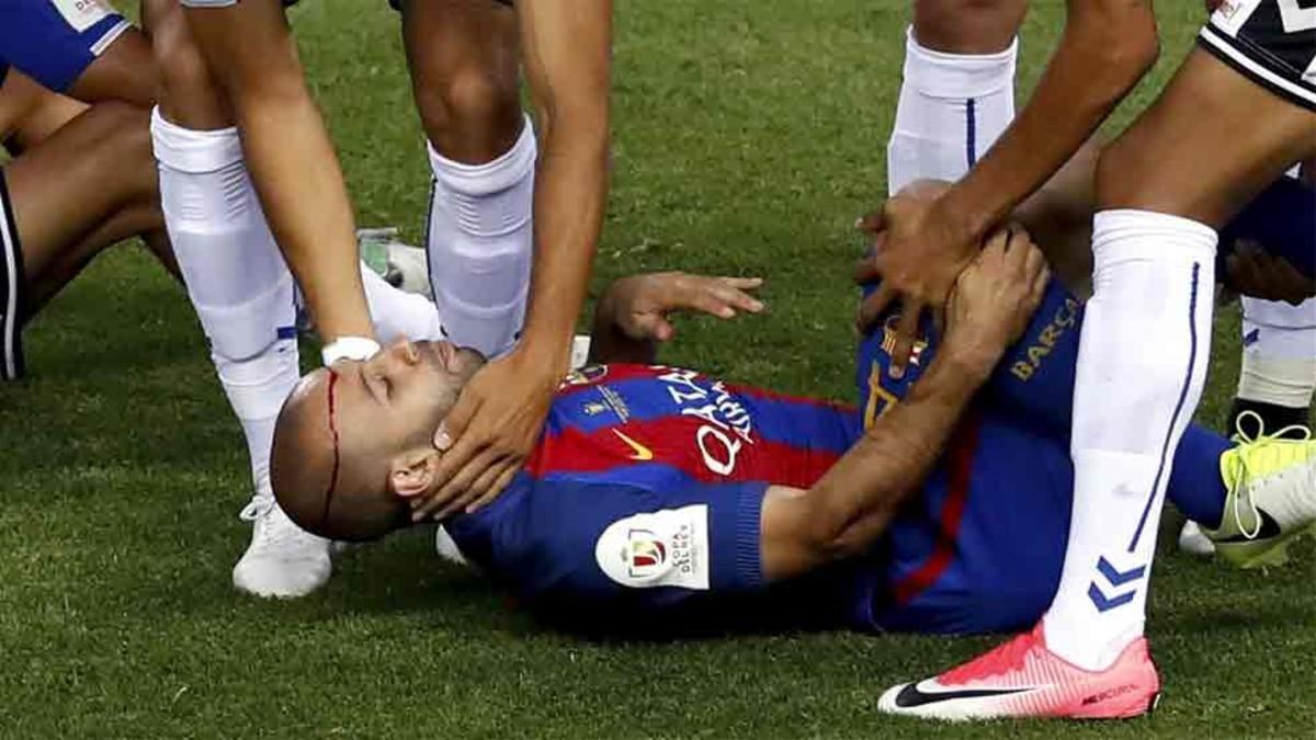 Mascherano sufrió una conmoción en la final