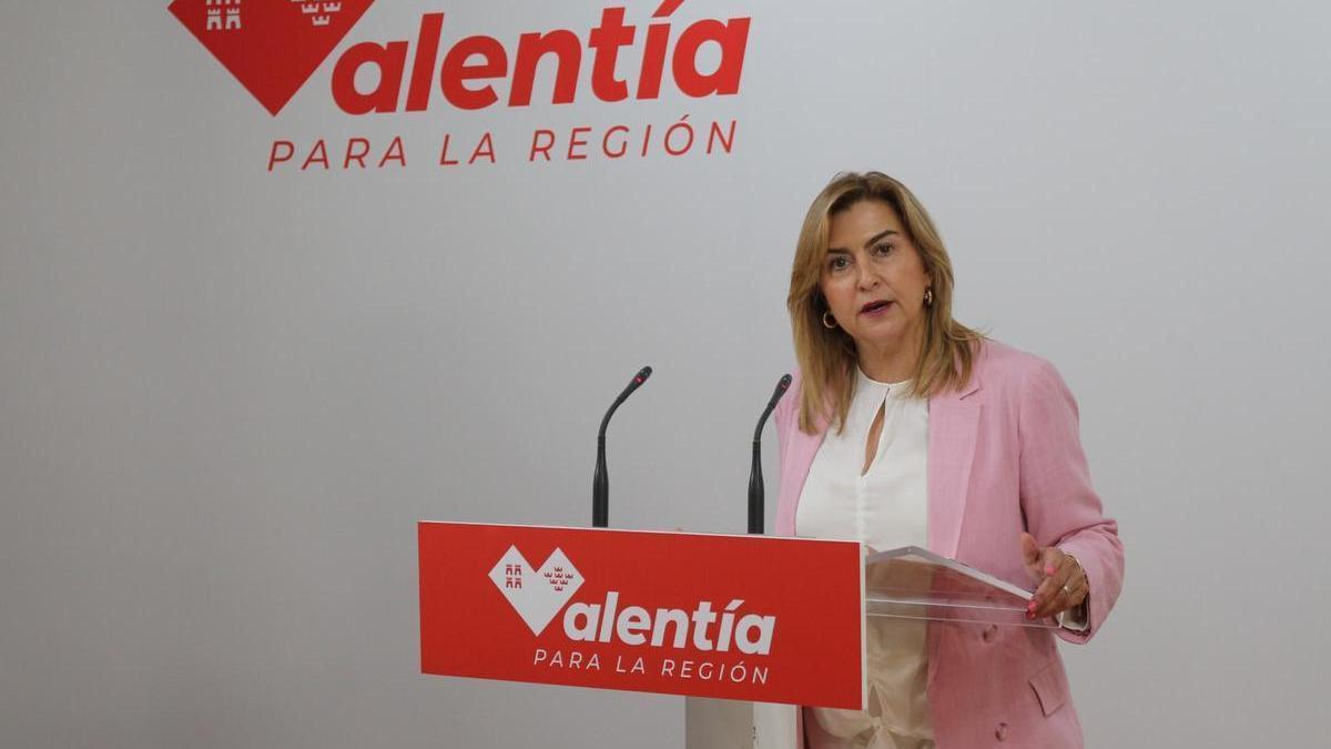 Carmina Fernández, portavoz del Grupo Parlamentario Socialista.