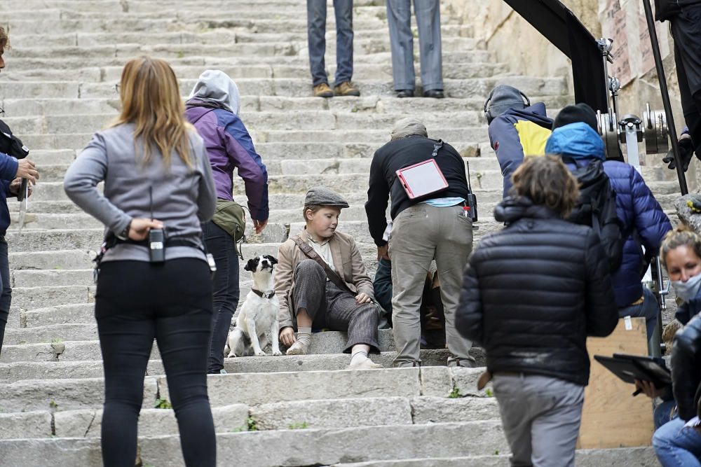 El rodatge del film alemany «The Path» al Barri Vell de Girona