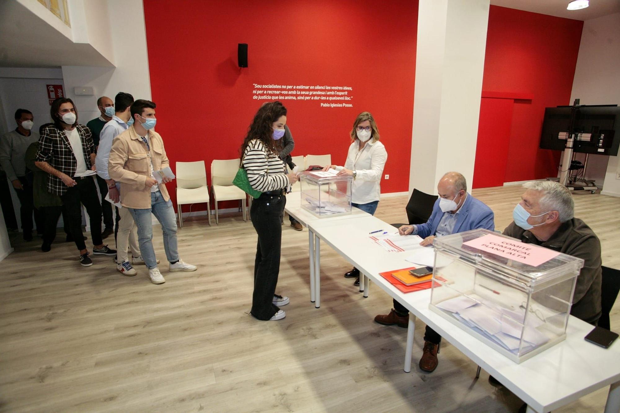 Las imágenes de la asamblea de Castelló del PSPV-PSOE