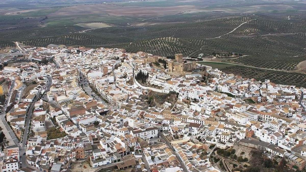 Vista de la localidad cordobesa de Espejo.