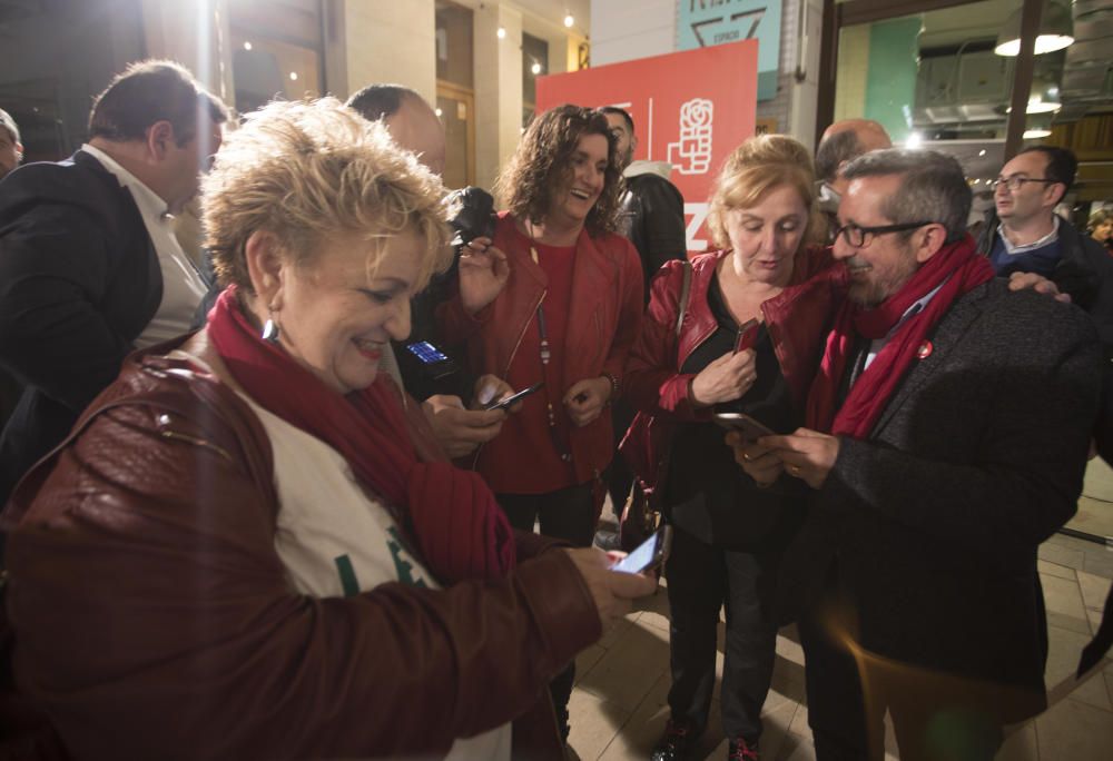 Elecciones autonómicas y generales: Noche electoral en la Comunitat Valenciana