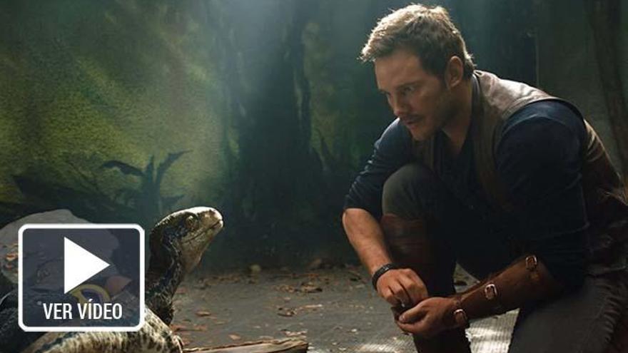 Una escena de &#039;Jurassic World&#039;.