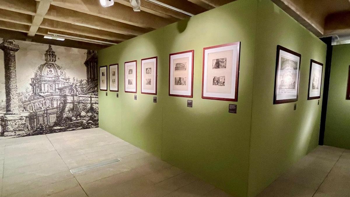 La exposicion 'Piranesi: Magnificienza romana'.