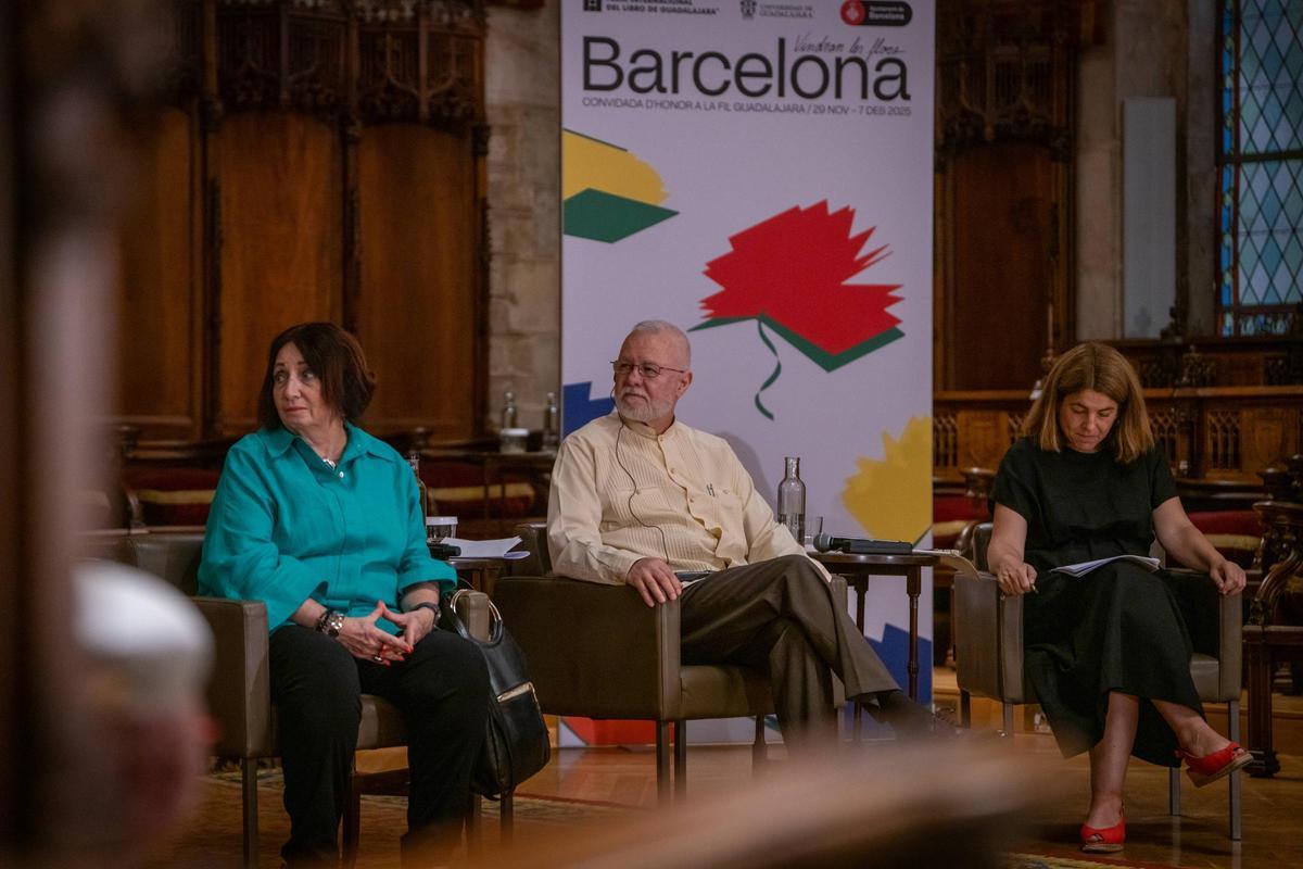 Presentación del programa de Barcelona Ciutat Convidada en el Feria Internacional del Libro de Guadalajara