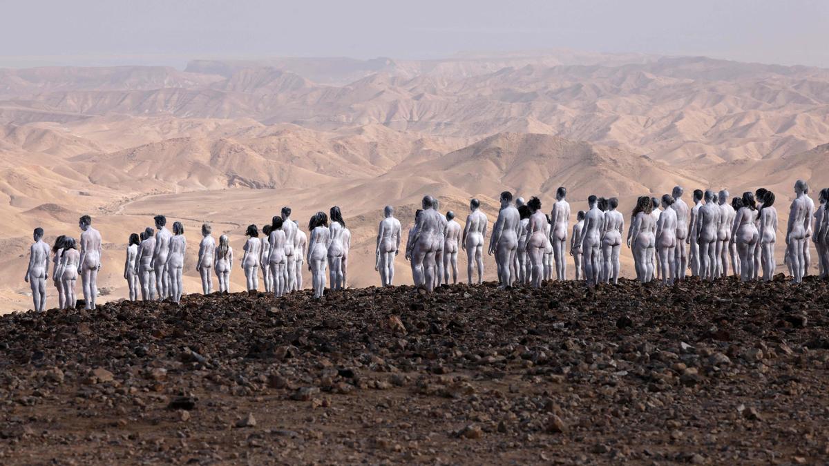 La obra de Spencer Tunick.