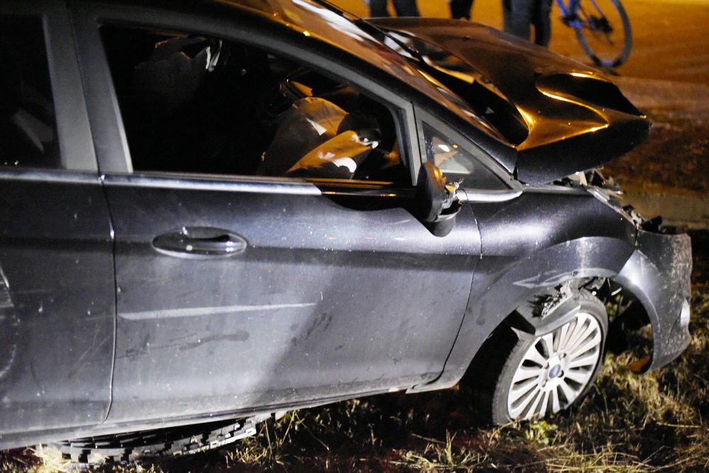 Imatges dels vehicles de l'accident d'Artés