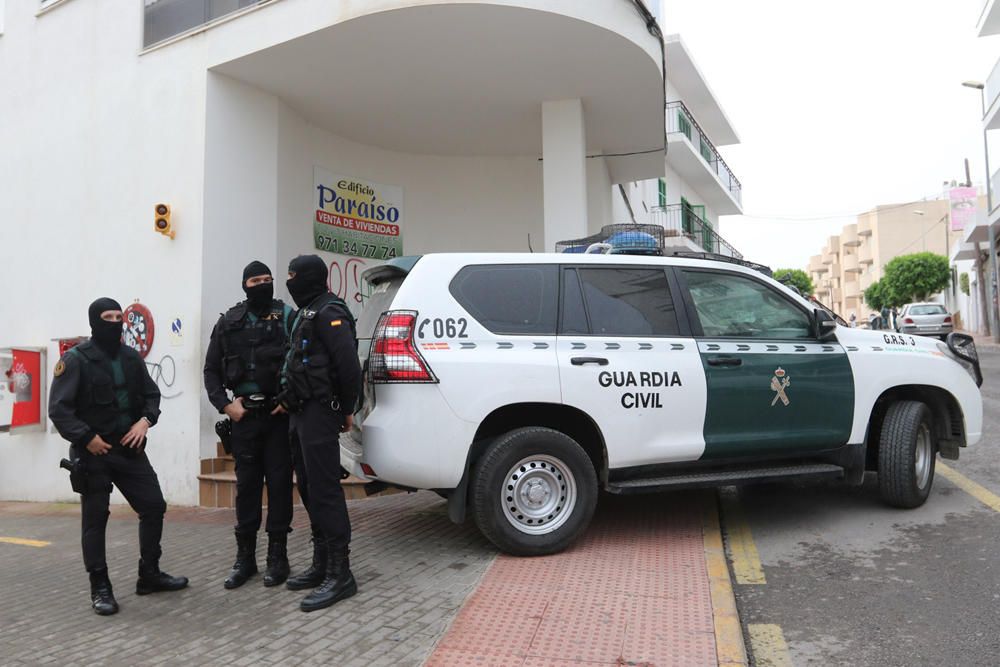 Operación antiyihadista en Sant Antoni.