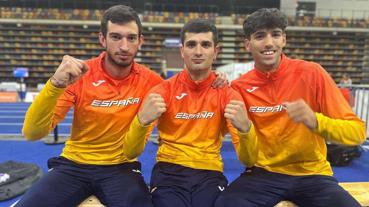 Quique Llopis, Asier Martínez y Abel Jordán, a semifinales