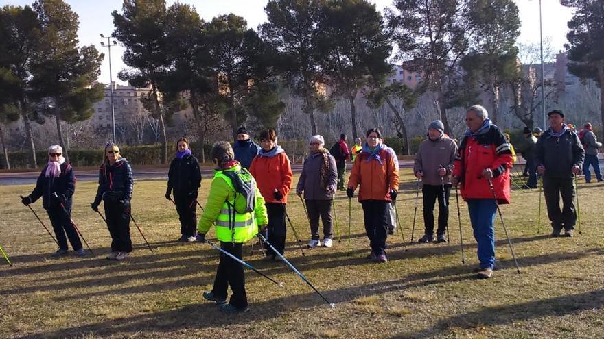 La marxa nordica és una de les activitats que ofereix l&#039;Ajuntament de Manresa