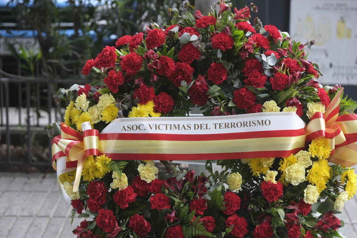Concentración de las Víctimas del Terrorismo por el día europeo, en el 22 aniversario del 11M.