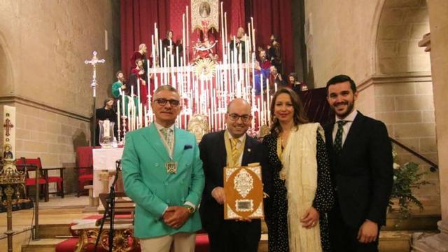 Manuel González Blanco, Antonio Mata Morejudo, Guadalupe Ganado Conde y Francisco José Segura García.