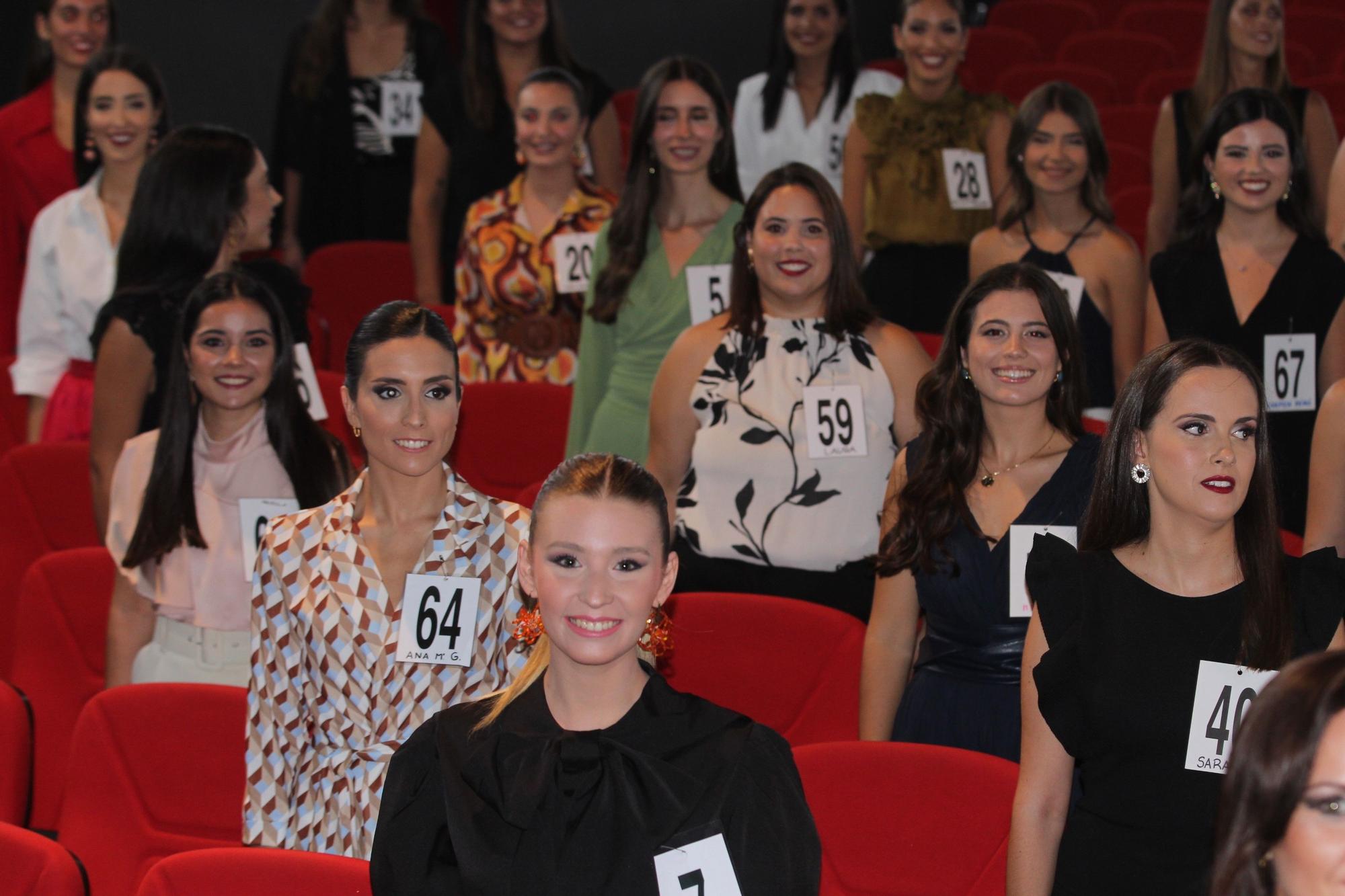 La "prueba del teatro" llega a las candidatas a Fallera Mayor de València