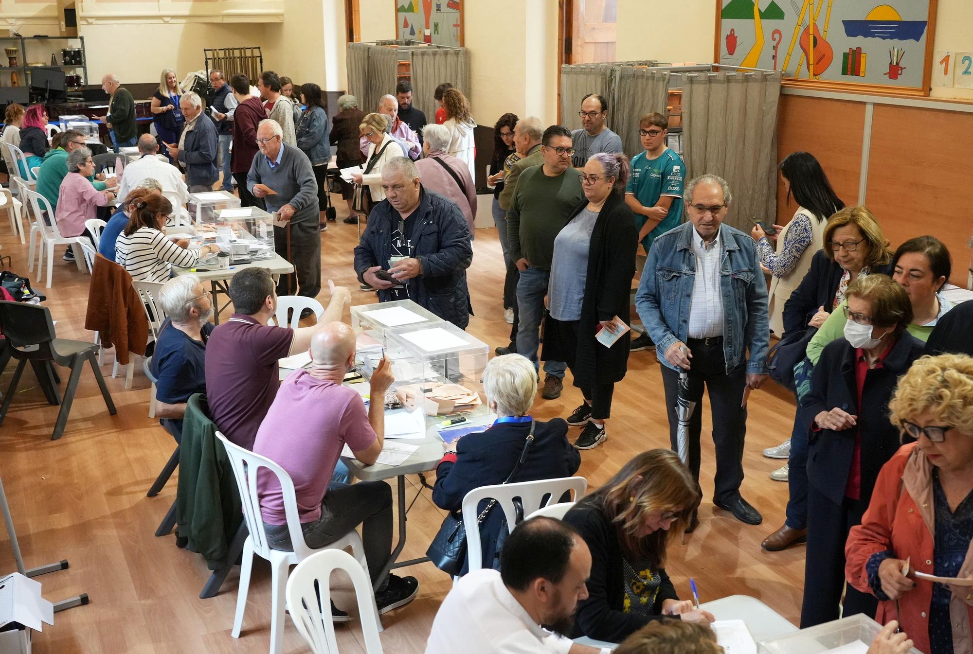 Las imágenes de la jornada electoral del 28M en Castellón