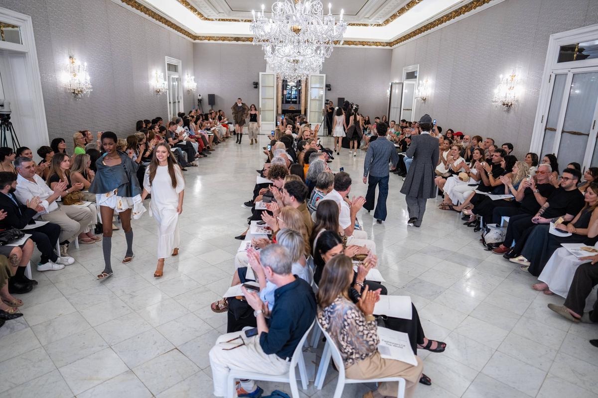 Pasarela de nuevos talentos en el Palau Reial de Pedralbes para el 60º aniversario del IED