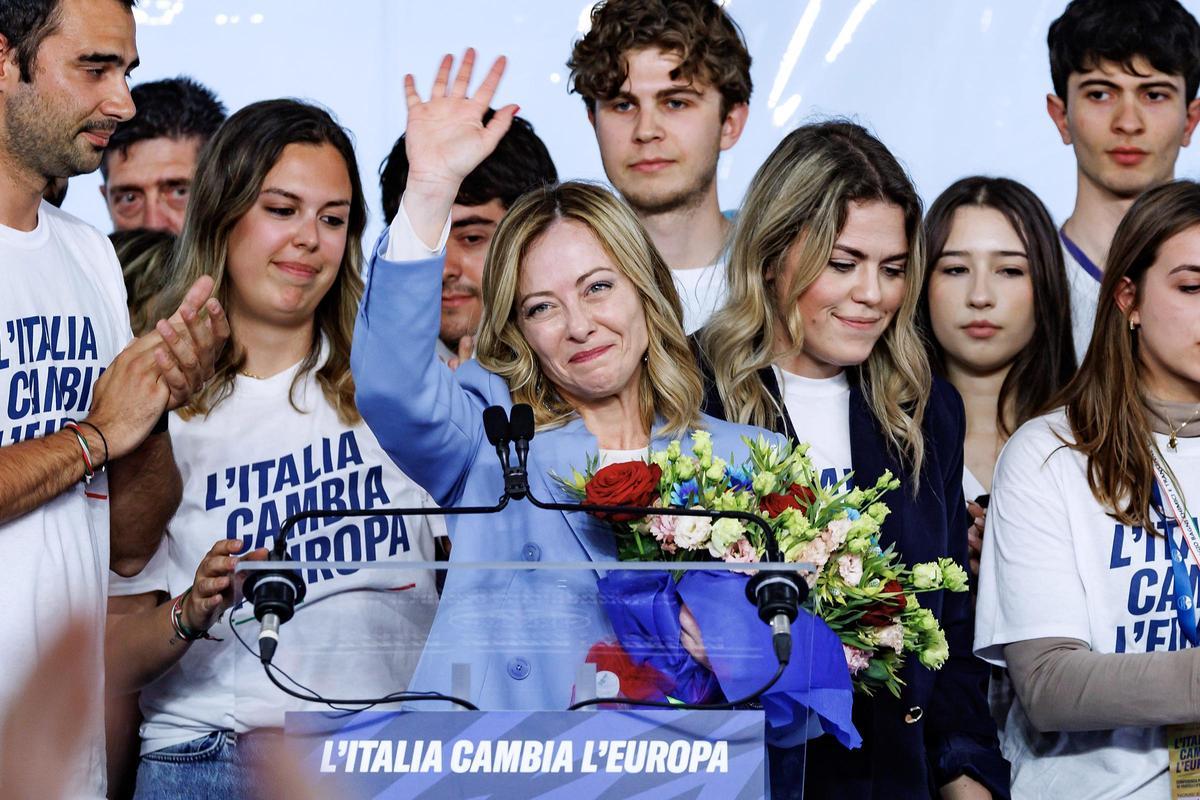 La primera ministra de Italia, Giorgia Meloni, en una imatge d'arxiu