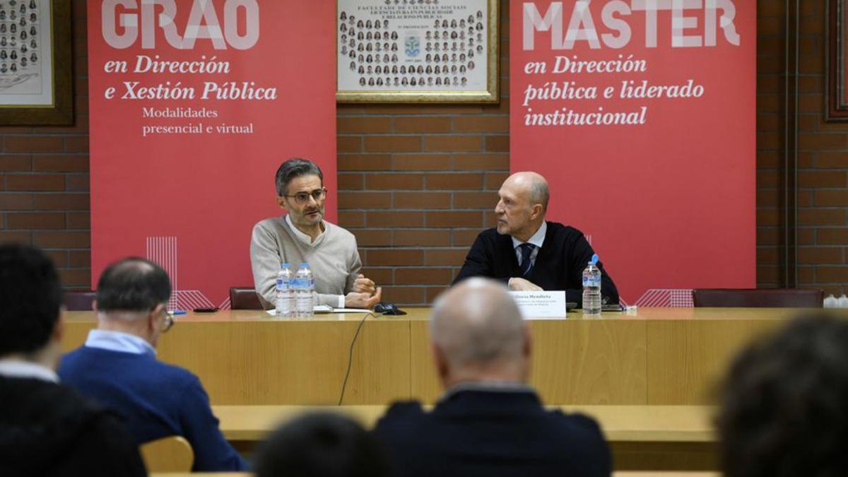 Acto de apertura del curso en Dirección e Xestión Pública  | G. SANTOS