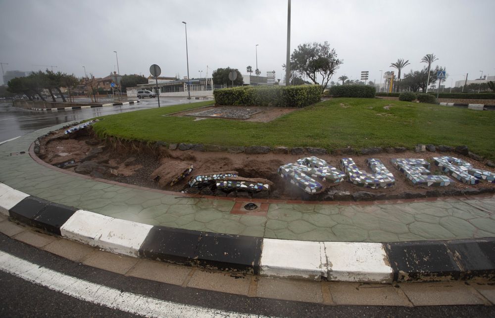 El Palancia vuelve a su cauce en Sagunt y Canet d'En Berenguer.