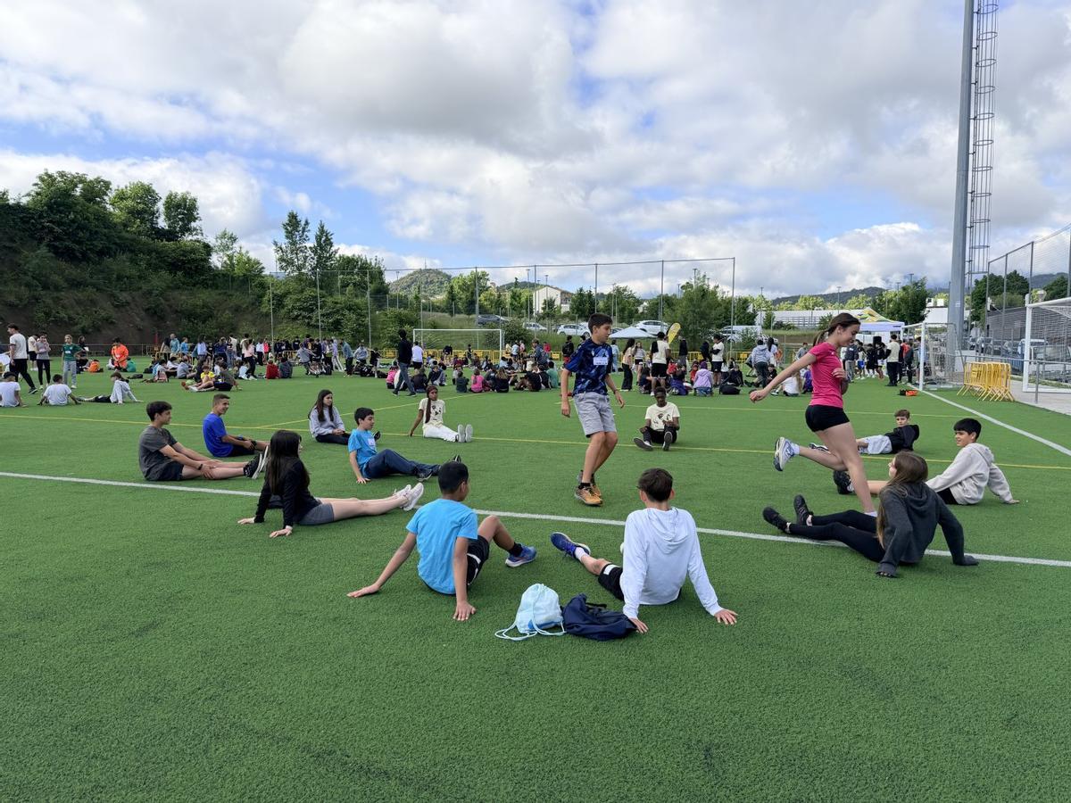 Alumnes de 1r d’ESO de la Garrotxa participen en l’Orientolot 2026 als camps del Morrot
