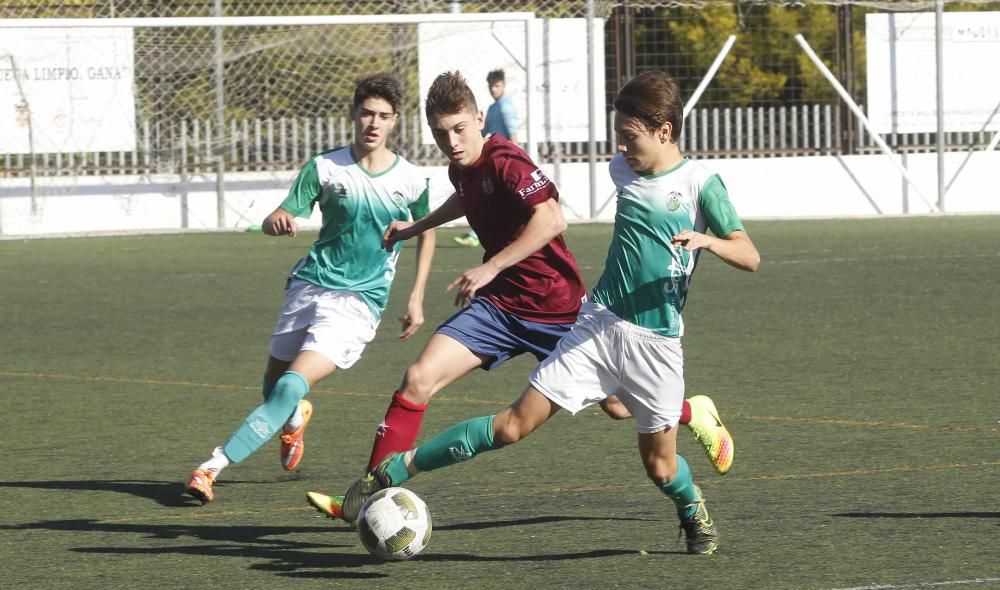 El Fútbol Base en Colegio Salgui y San Marcelino