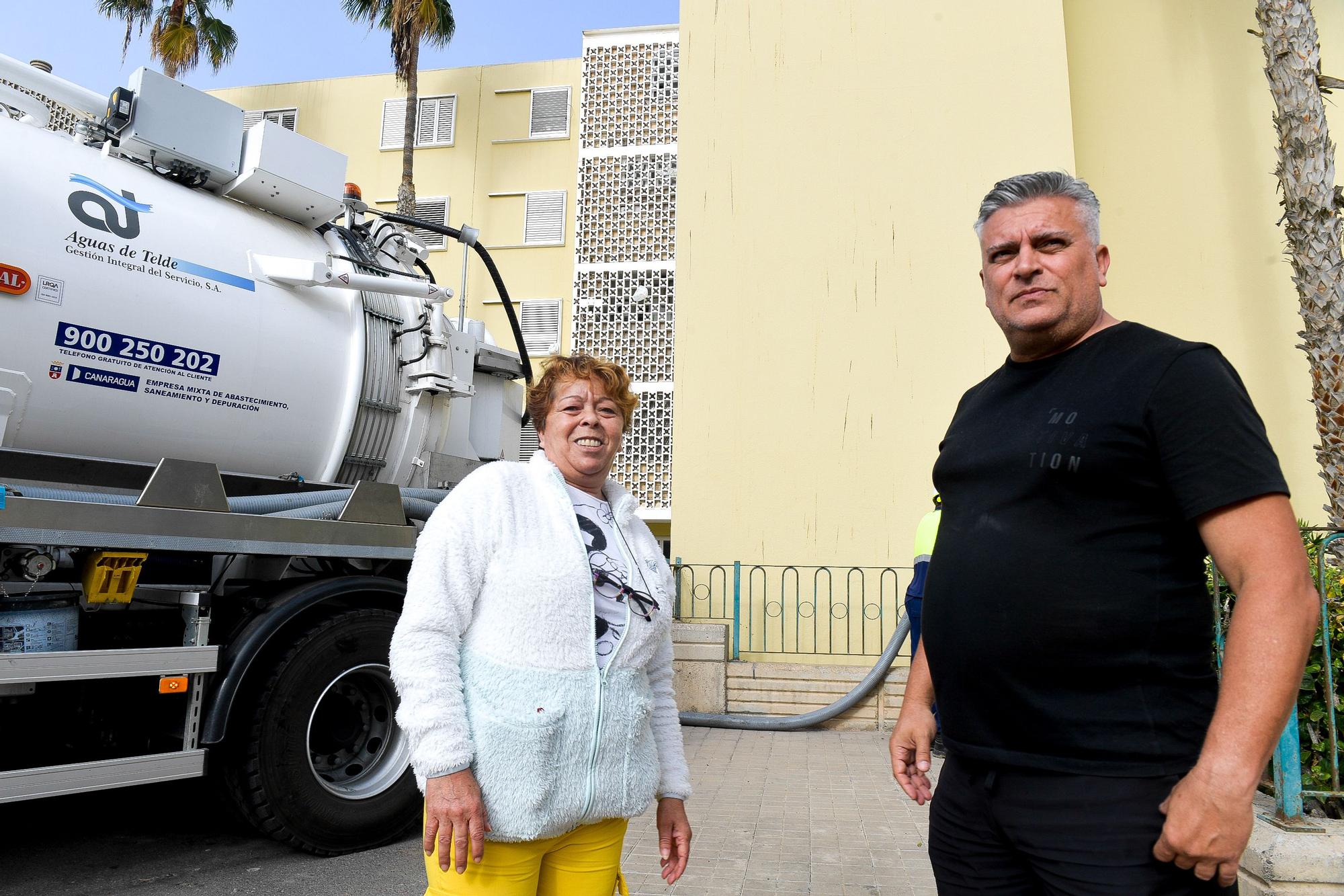 Inundaciones en los bajos de los edificios de Las Remudas