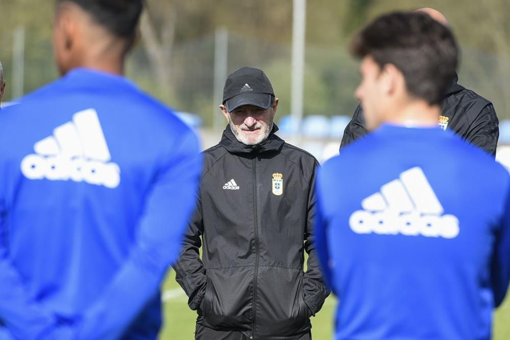 Entenamiento del Real Oviedo