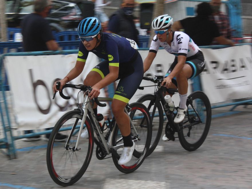 Marga López y Tania Calvo durante el Trofeu Sant Roc de Porreres