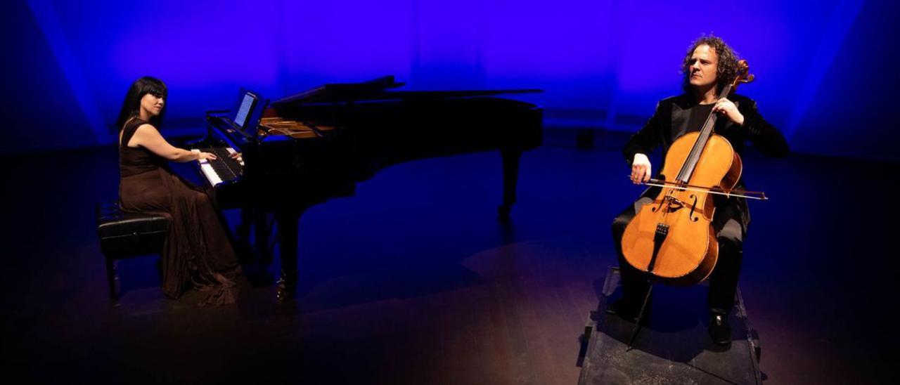 El Dúo Cassadó agota entradas en el Auditorio.